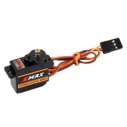 4pcs EMAX ES08MDII ES08MD II Digital Servo Mini Metal Gear Servos Drones Xpress
