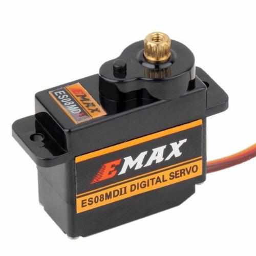 4pcs EMAX ES08MDII ES08MD II Digital Servo Mini Metal Gear Servos Drones Xpress