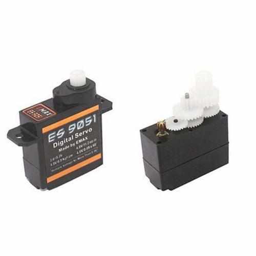 4pcs EMAX ES9051 ES9251 Digital Servo Plastic Gear Servos Drones Xpress 4pcs 9051 4.3g