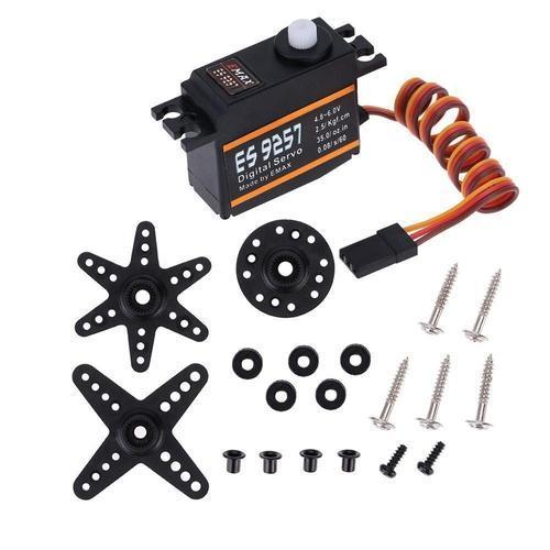4pcs EMAX ES9257 ES9258 Plastic Metal Micro Digital Servo Servos Drones Xpress 4pc 9258 servo