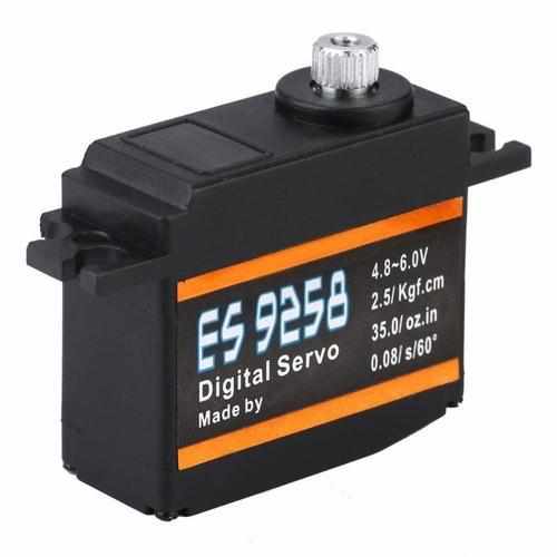 4pcs EMAX ES9257 ES9258 Plastic Metal Micro Digital Servo Servos Drones Xpress 4pc 9258 servo
