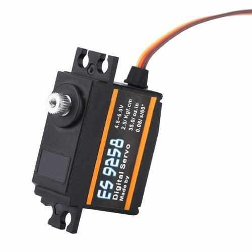 4pcs EMAX ES9257 ES9258 Plastic Metal Micro Digital Servo Servos Drones Xpress 4pc 9258 servo
