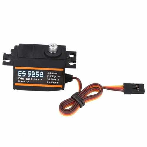 4pcs EMAX ES9257 ES9258 Plastic Metal Micro Digital Servo Servos Drones Xpress 4pc 9258 servo