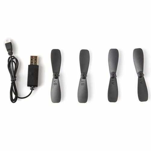 4pcs Eachine E111 Propeller with 1pcs USB Charging Cable Propellers Drones Xpress