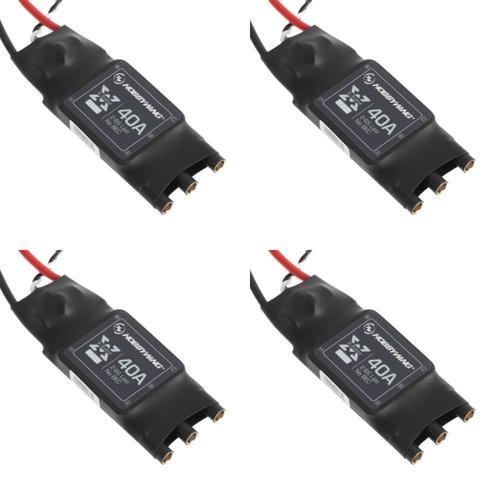 4pcs Hobbywing XRotor V1 Asia Edition-Wire Leaded ESC ESC Drones Xpress 40A Wire leaded