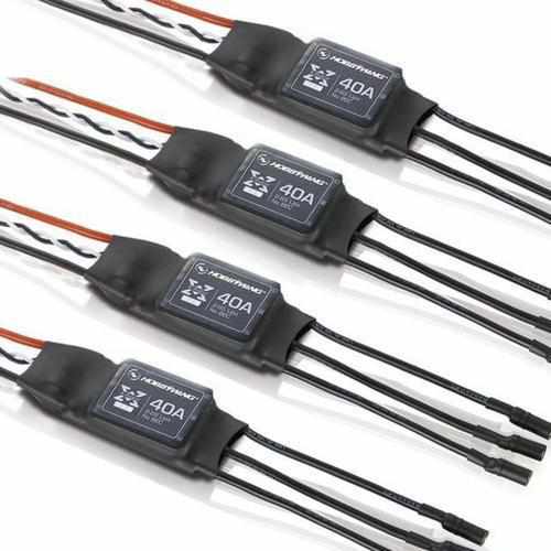 4pcs Hobbywing XRotor V1 Asia Edition-Wire Leaded ESC ESC Drones Xpress 40A Wire leaded