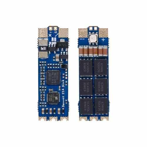 4pcs IFlight SucceX 55A Slick Blheli_32 2-6S RGB LED Brushless ESC ESC Drones Xpress 4pcs