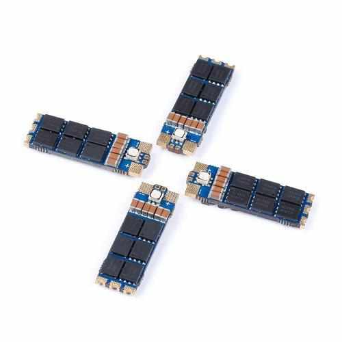 4pcs IFlight SucceX 55A Slick Blheli_32 2-6S RGB LED Brushless ESC ESC Drones Xpress 4pcs