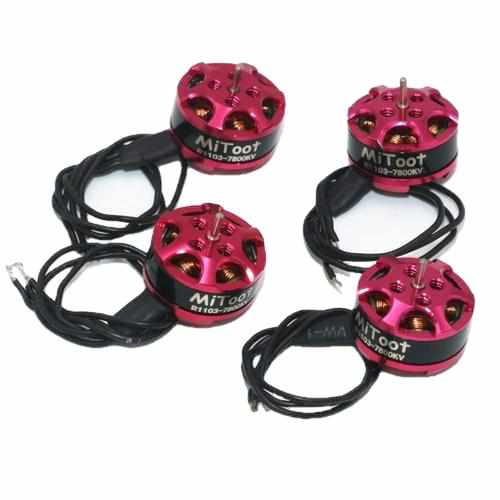 4pcs Mitoot 1103 7800kv 2-3s Mini Brushless Motor Motors Drones Xpress