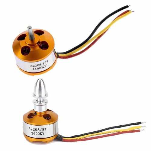 4pcs XXD A2208 KV1100/KV1400/KV1800/KV2600 Brushless DC Electric Motor Motors Drones Xpress 1100kv