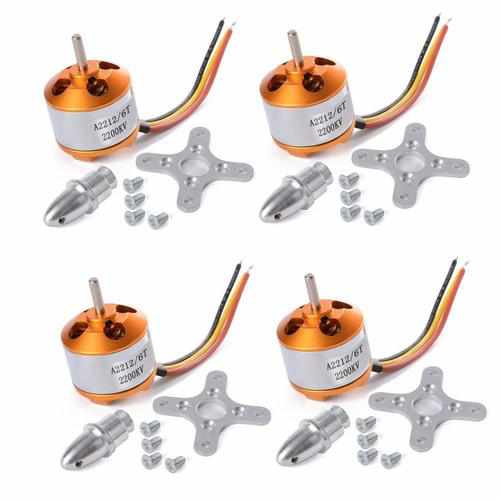4pcs XXD A2212 930KV 1000KV 1400KV 2200KV 2450KV 2700KV A2208 Brushless Outrunner Motor Motors Drones Xpress A2212 KV2450