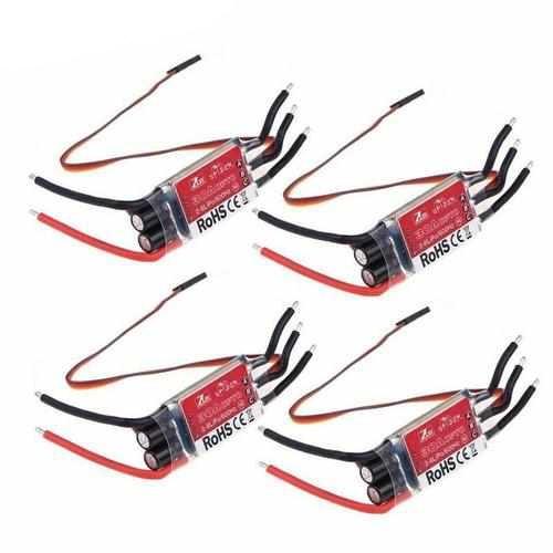 4pcs ZTW Spider Series 3-6S 12A 20A 30A 40A 50A 60A OPTO ESC -SimonK ESC Drones Xpress Spider 12A OTPO