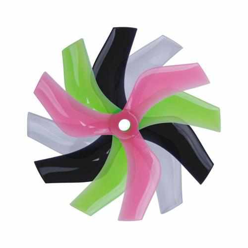 4pcs/2Pairs Gemfan 75mm Ducted PC 3-Blade Propeller Propellers Drones Xpress Green