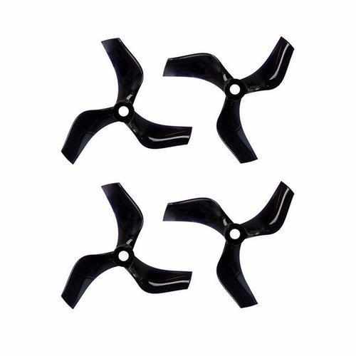 4pcs/2Pairs Gemfan 75mm Ducted PC 3-Blade Propeller Propellers Drones Xpress Green