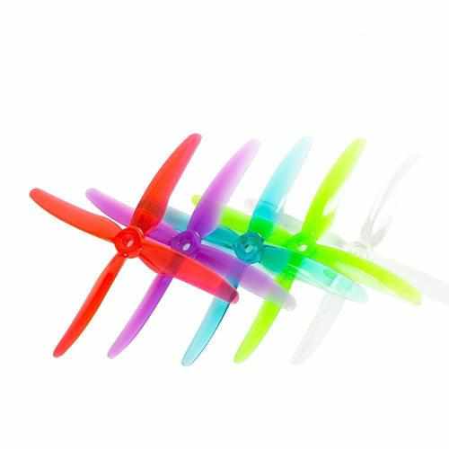 4pcs/2pairs GEMFAN 51455 Hurricane X 4-Blade Propeller Propellers Drones Xpress Purple