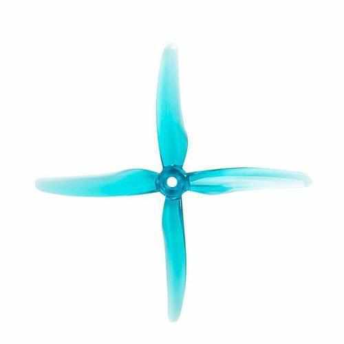 4pcs/2pairs GEMFAN 51455 Hurricane X 4-Blade Propeller Propellers Drones Xpress Purple