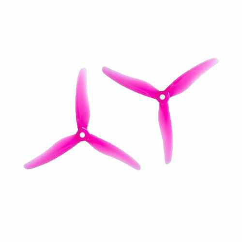 4pcs/2pairs Gemfan 51433 5inch 3 Blade Propeller Propellers Drones Xpress Pink
