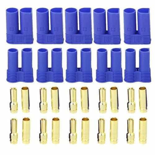 5 Pairs of EC5 Banana Plug Bullet Connector Cables Drones Xpress