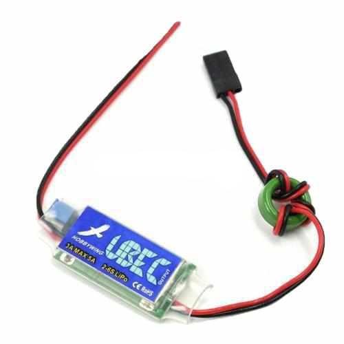5V / 6V 3A U-BEC UBEC Max 5A Lowest RF Noise BEC Full Shielding Antijamming Switching Regulator Quadcopter Helicopter ESC Drones Xpress