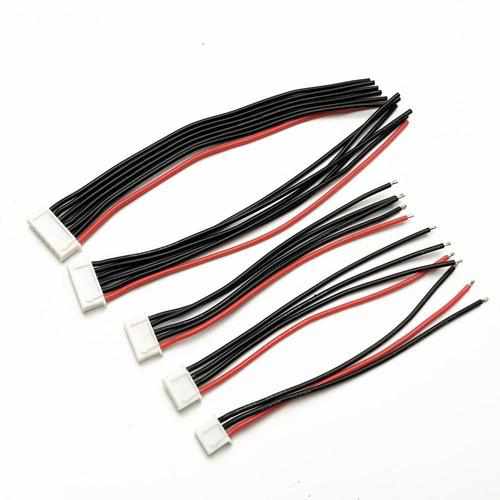 5pcs 10CM 100MM RC Lipo Battery Balance Charger 2s 3s 4s 5s 6s 22AWG Cable Cables Drones Xpress 2S