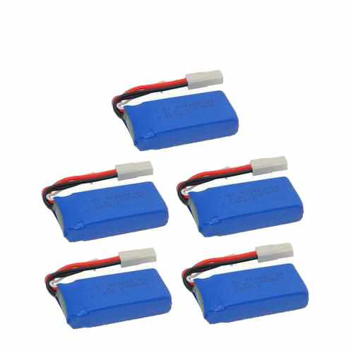 5pcs 2S 7.4V 1500mAh Lipo Battery Batteries Drones Xpress