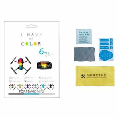 6 Pcs Set Protective Film PVC Stickers for Mavic Mini Accessories Drones Xpress