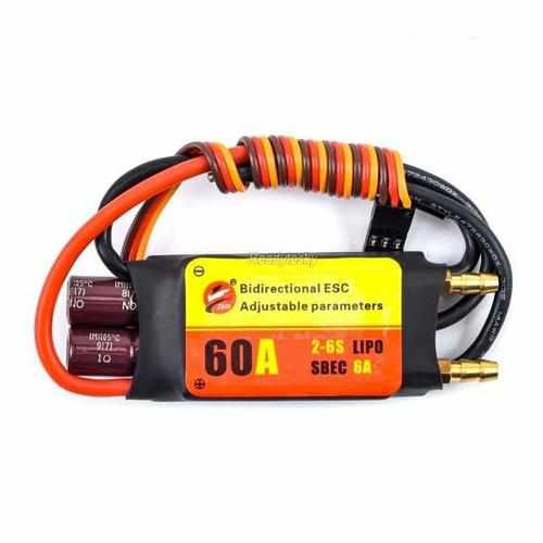 60A Bidirectional Adjustable Water-Cooled Brushless ESC ESC Drones Xpress