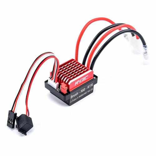 60A Brushed ESC Electric Speed Controller 6V/2A BEC T Plug ESC Drones Xpress