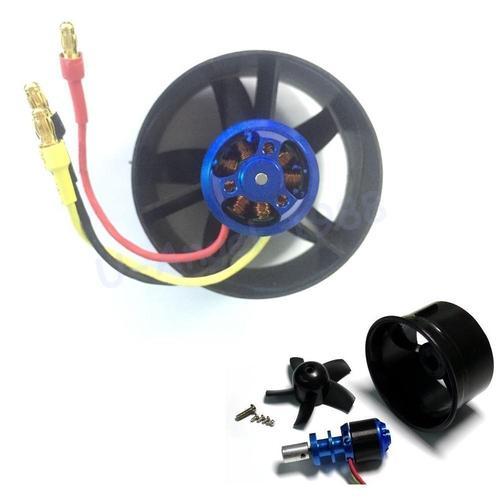 64mm Duct Fan + 4500KV Brushless Motor Motors Drones Xpress