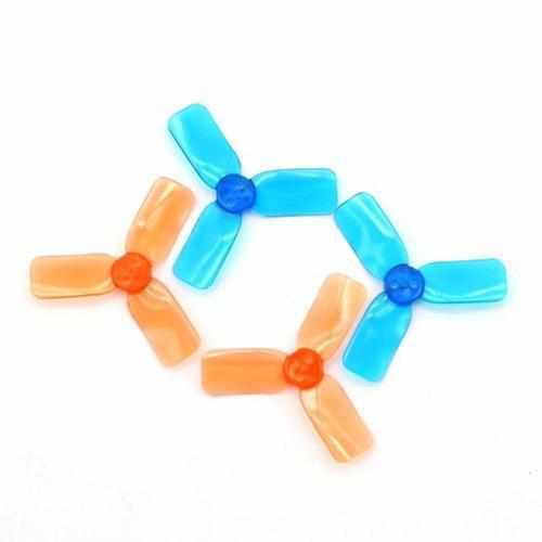 6Pairs 12PCS DYS 2030 2.0X3.0 CW CCW PC 3 Blades Propeller Propellers Drones Xpress 6Pairs Blue