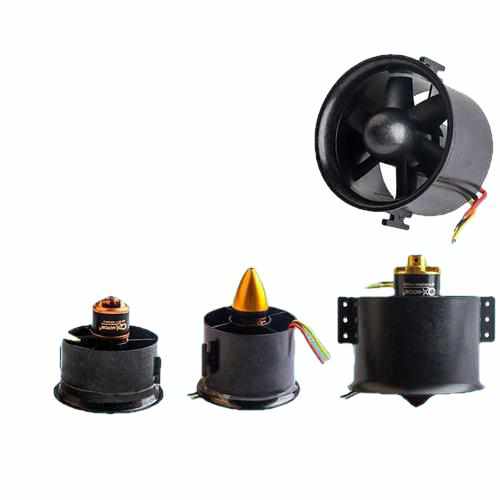 70mm Duct Fan+3000kv Motor Spindle-4mm / 64mm Fan+4500kv Motor Motors Drones Xpress 64mm 4500kv motor