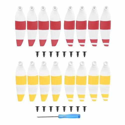 8 Red 8 Yellow Replacement Propeller for DJI Mavic Mini Drone 4726 Propellers Drones Xpress