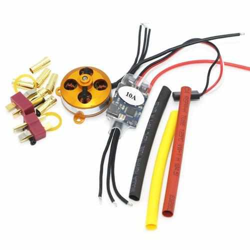 A 2204 A2204 7.5A 1400KV 50W SP Micro Brushless Motor W/ Mount + 10A ESC Motors Drones Xpress