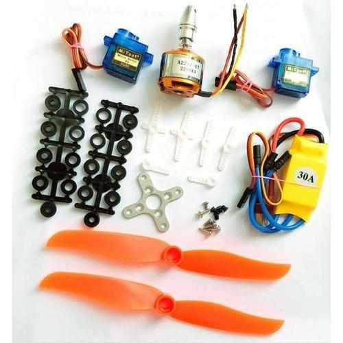 A2212 2212 2200KV Brushless Motor 30A ESC / Skylinker BLHeli 40A ESC SG90 Servo 6035 Prop Parts Drones Xpress With 30A ESC
