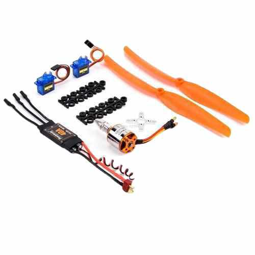A2217 1100KV Brushless Motor + 40A ESC + SG90 Servo Motors Drones Xpress 2217 1100KV set