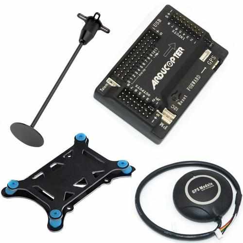 APM2.8 Flight Controller + Shock Absorber Flight Controllers Drones Xpress side pin