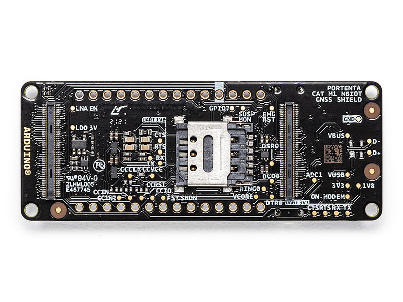 Portenta CAT.M1/NB IoT GNSS Shield