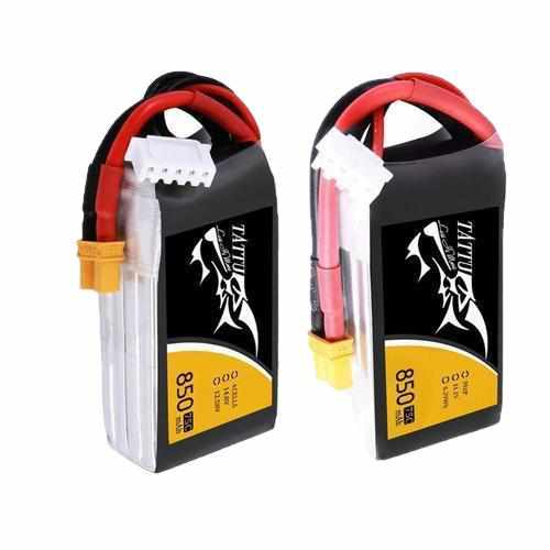 Ace Tattu LiPo Rechargeable Battery 850mAh 75C/45C 3S/4S 1P for RC FPV Batteries Drones Xpress 850mAh 45c 3s