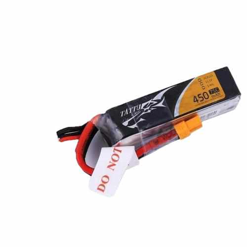 Ace Tattu Lipo Battery 7.4v 7.6v 450mAh 1s 2s 3s 4s 75C 95C Batteries Drones Xpress 2s 450mah 75c 7.4V