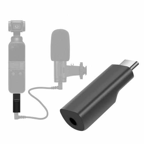 Audio Adapter Supports External 3.5 MM Microphone Self-timer for Osmo Pocket Accessories Drones Xpress Parts & Accessories