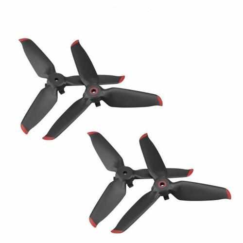 Black Red 2 Pairs Quick Release 5328S Propellers for DJI FPV Combo Propellers Drones Xpress