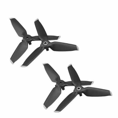 Black Silver 2 Pairs Quick Release 5328S Propellers for DJI FPV Combo Propellers Drones Xpress