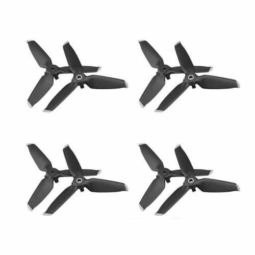 Black Silver 4 Pairs Quick Release 5328S Propellers for DJI FPV Combo Propellers Drones Xpress