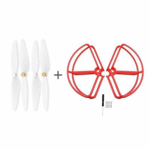 CW CCW Propeller RC Protective Guard for Xiaomi Mi Drone Propellers Drones Xpress white guard-4pc prop