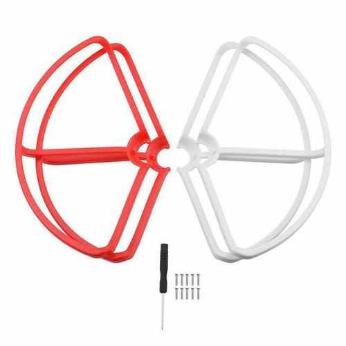 CW CCW Propeller RC Protective Guard for Xiaomi Mi Drone Propellers Drones Xpress white guard-4pc prop