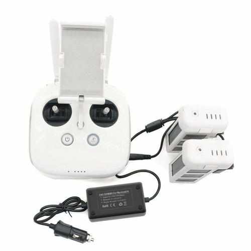 Car Charger for DJI Phantom 3 Drone Chargers Drones Xpress
