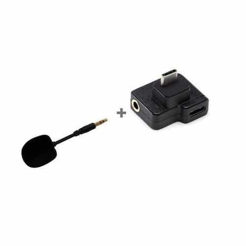 Cynova DJI Osmo Action 3.5mm adapter/USB-C Adapter Accessories Drones Xpress adapter with mic Parts & Accessories
