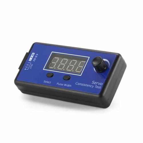 DC 4.8-6V Mini 3 Modes Digital Servo/ESC Consistency Tester Steering Gear Measurement for RC Helicopter Airplane Car Tool Servos Drones Xpress