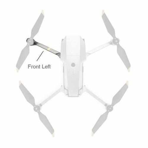 DJI Mavic Pro Platinum Front Left Front Right Back Left Back Right Arm with Motor Parts Drones Xpress Parts & Accessories Front Left 