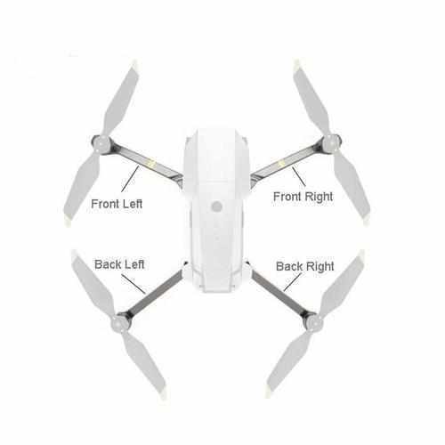 DJI Mavic Pro Platinum Front Left Front Right Back Left Back Right Arm with Motor Parts Drones Xpress Parts & Accessories Front Left 